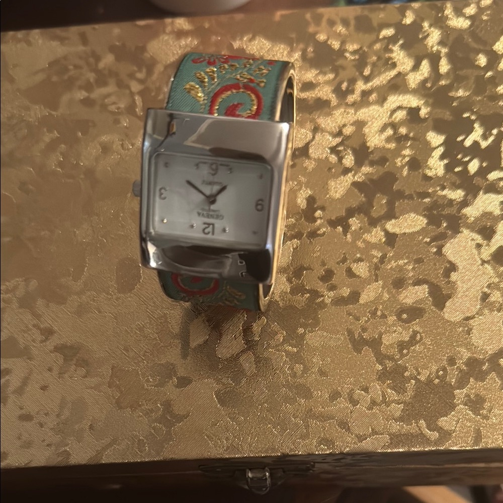 Vabene Silver and Teal Watch